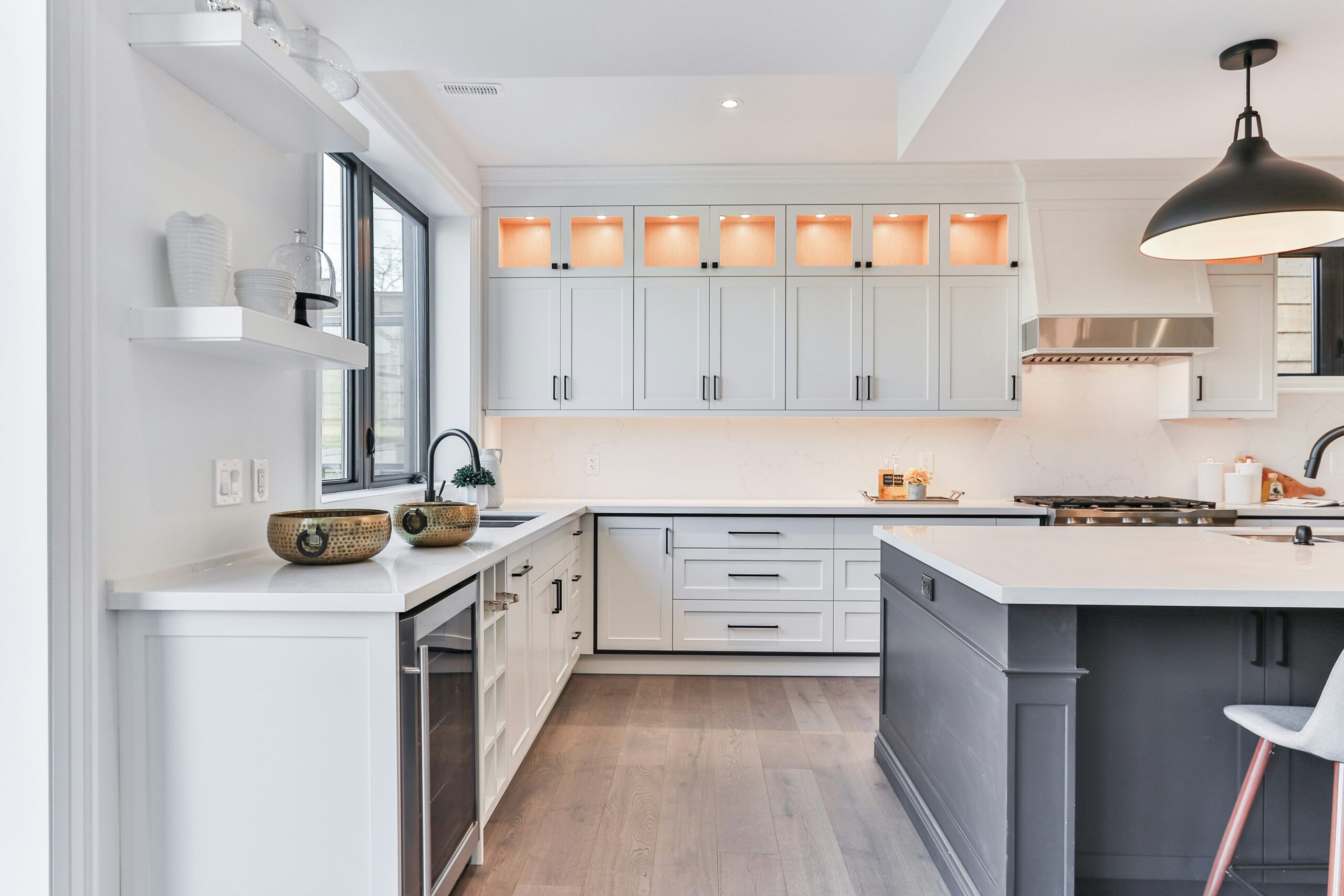 updated kitchen cabients